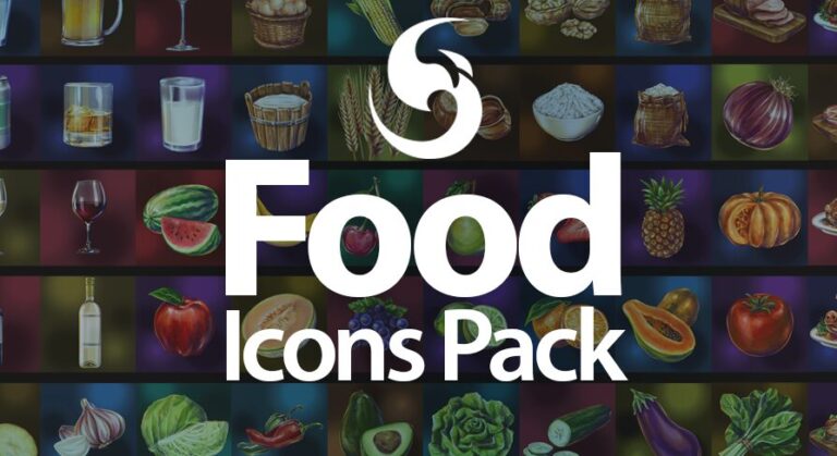 Hand Drawn Food Icons download
