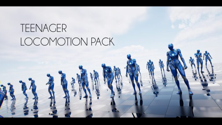 Teenager Animation Pack Mocap download
