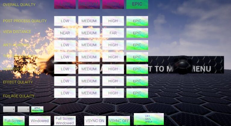 Menus download