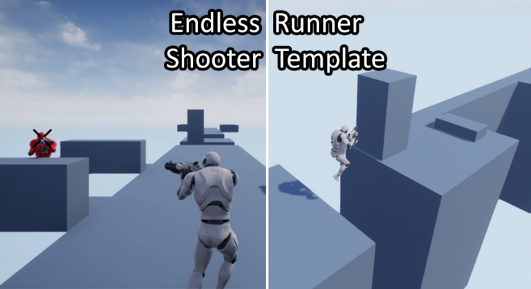 Endless Runner Shooter Template download