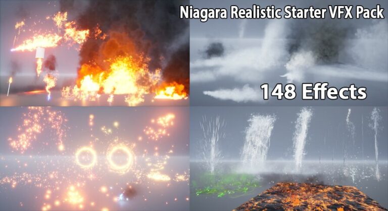 Niagara Realistic Starter VFX Pack download