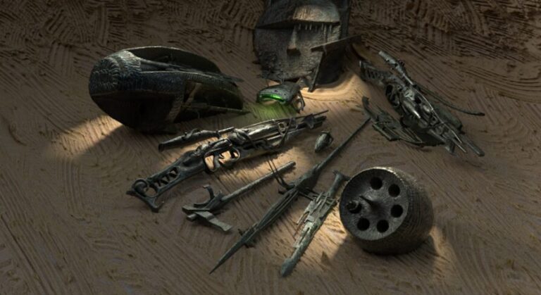 Vintage SciFi pack VOL 5 Weapons download