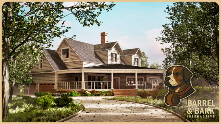 American Suburban House Environment download