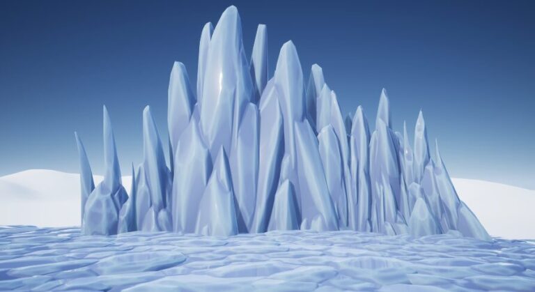 Stylized Ice Formations download