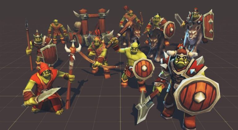 Toon RTS Units – Orcs download