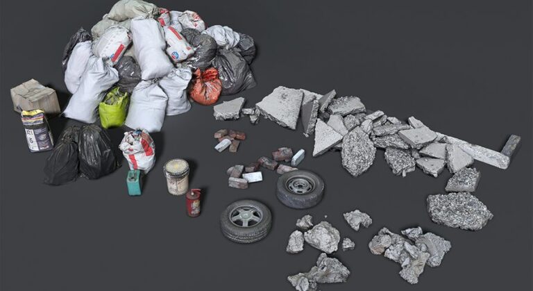 Construction waste set 1 download