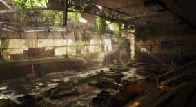 Abandoned Basketball Court/Gym download