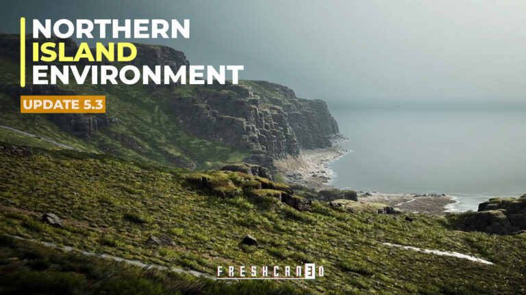 Northern Island Landscape Pack 4×4 km ( Landscape ,Scottish , Island Landscape ) download