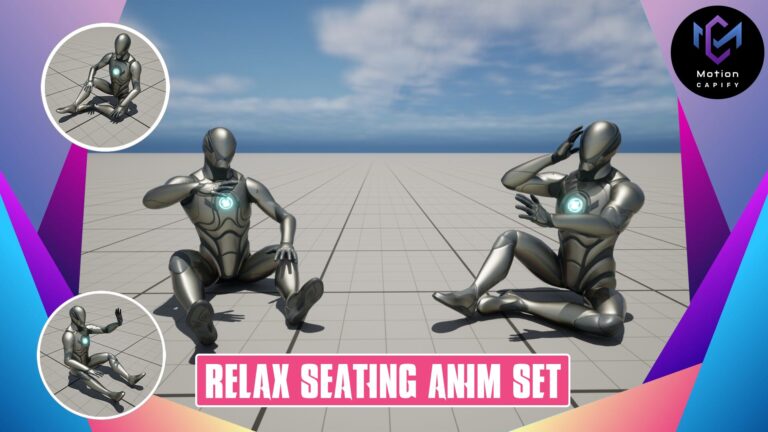 Relax Seating Conversation Anim Set download