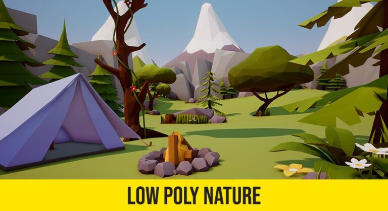 Low Poly Nature Pack download