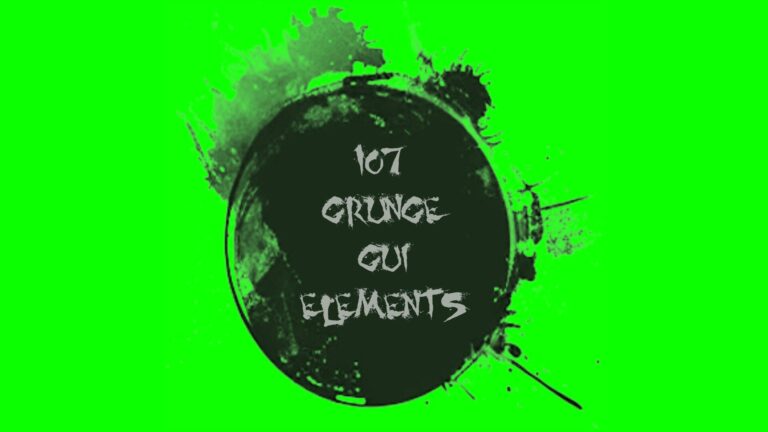107 HQ Grunge Style GUI Elements Vol1 download