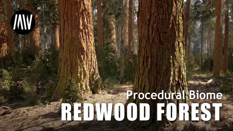 MW Redwood Forest Trees Biome download
