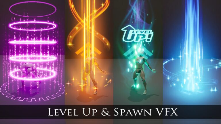 Level Up and Spawn VFX ( with SFX ) download