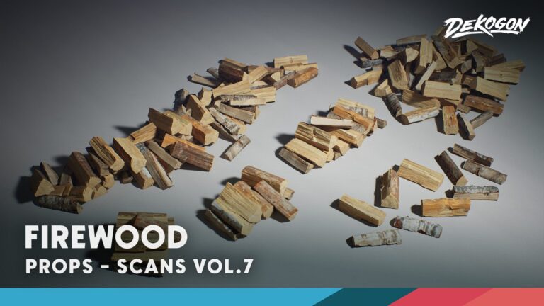 Scans VOL.7 – Firewood (Nanite + Mid Poly + Low Poly) download