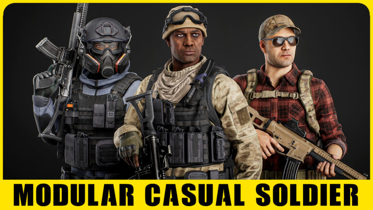 Modular Casual Military Soldier download