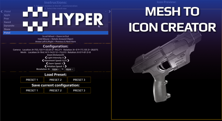 Hyper Mesh to Icon Creator v4 download