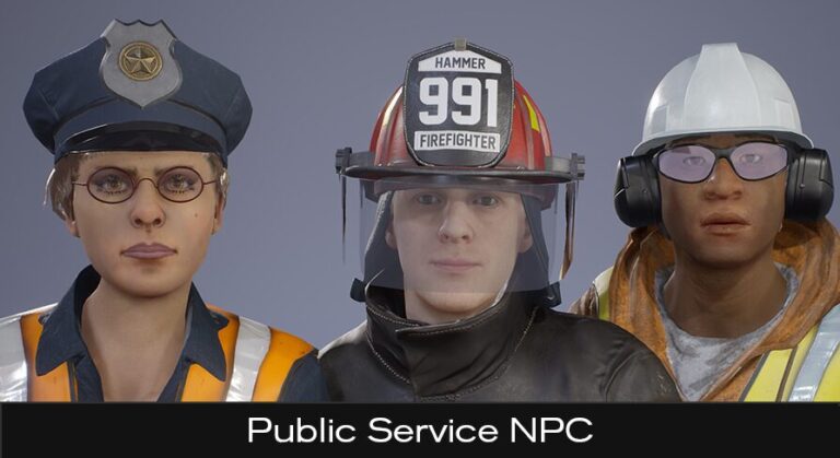 Public Service NPC – Metahuman download