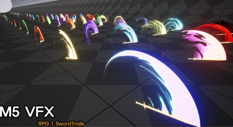 M5 VFX RPG1. Sword Trails(Niagara) download
