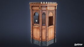 JOBSITE – Movie Ticket Booth 02 – PBR Game Ready download
