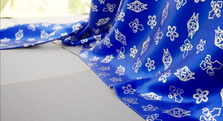 Realistic Fabric Embroidery Material Pack 4K / ornament download