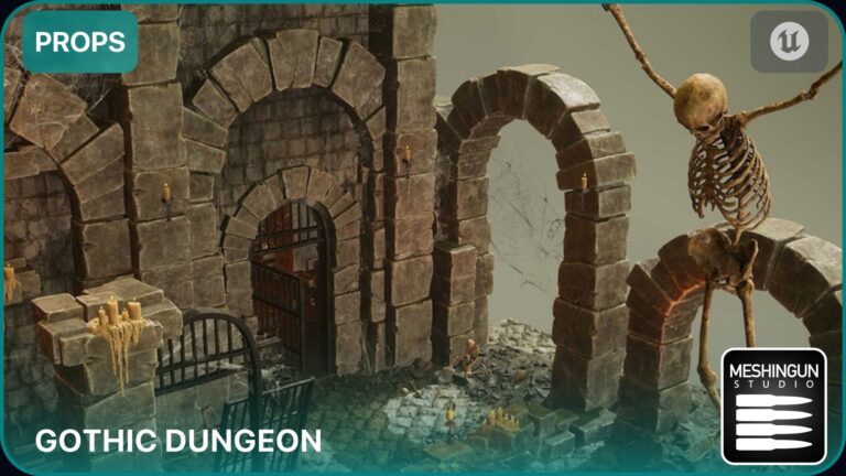 Gothic Dungeon Props Vol1 download