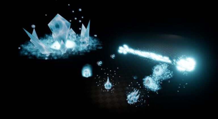Niagara Ice Skill Vfx Set Vol. 1 download