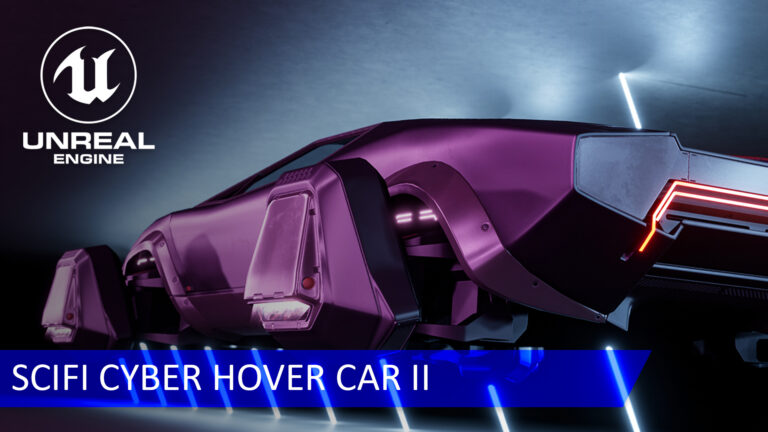 SciFi Cyber Hover Car 2 download