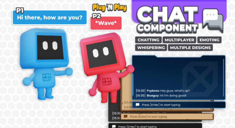 Multiplayer Chat System (Easy!) – Fully Replicated – By Kekdot download
