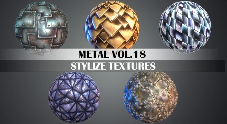Metal Vol.18 – Hand Painted Textures download