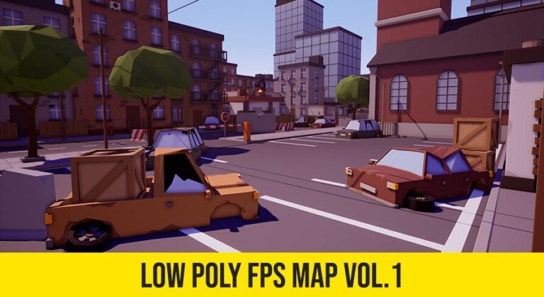 Low Poly FPS Map Vol.1 download