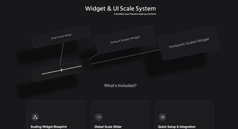 Widget & UI Scale System download