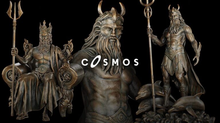 Poseidon Statues ( Poseidon Statues Statue Ancient Mythical Roman Prop 3D Art ) download