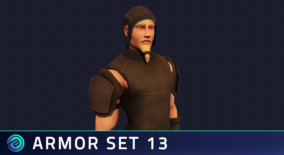 Novice Armor Set – Stylized RPG download