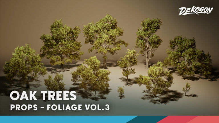 Foliage VOL.3 – Oak Trees (Nanite and Low Poly) download