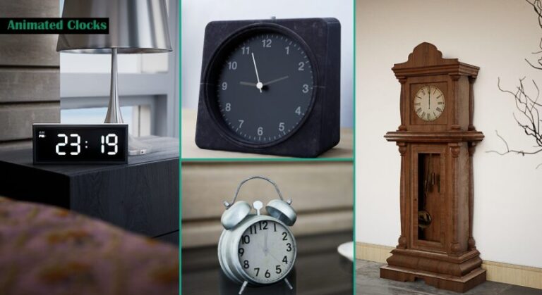 Animated Clocks download