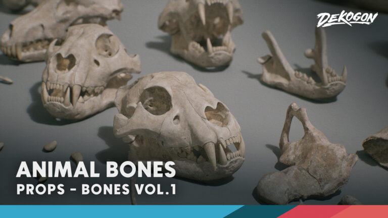 Bones VOL.1 – Animal Bones 1 (Nanite + Low Poly) download