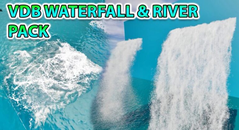 VDB Waterfall & River Pack download