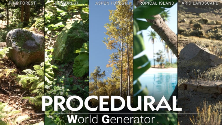 Procedural World Generator v1.3 download