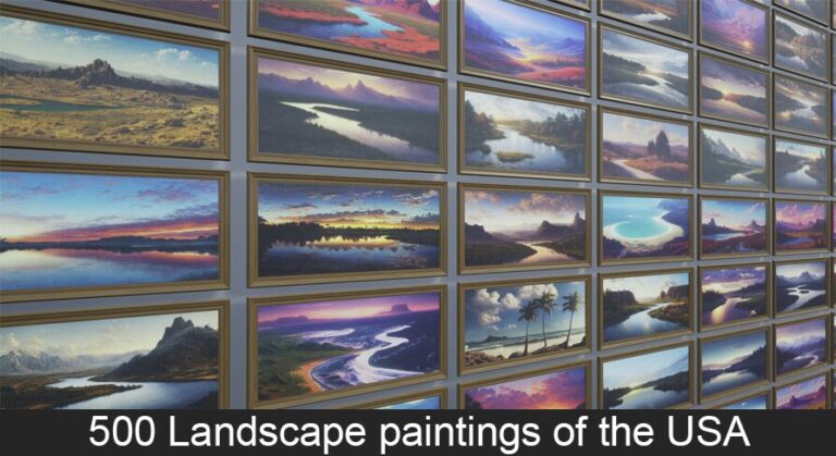 Paintings: Landscapes of the USA download