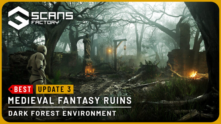 Medieval Fantasy Ruins – Dark Forest Environment download