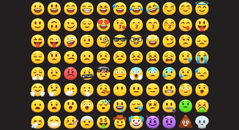 Neon Emoji Decal Pack download