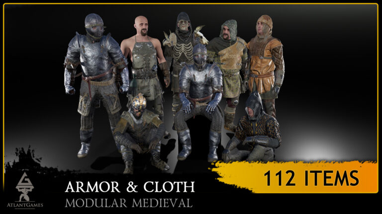 ROG Modular Medieval Armor and Cloth download