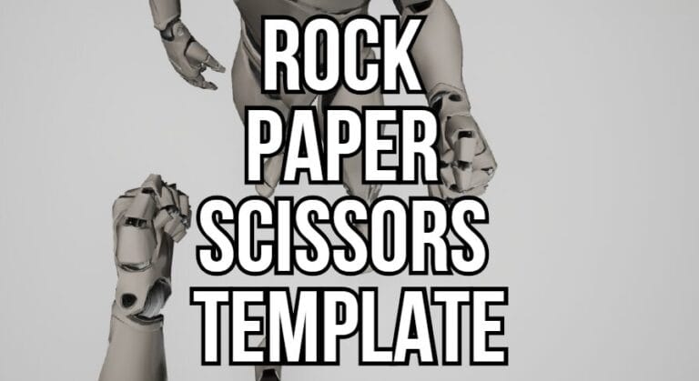 Rock Paper Scissors Template download