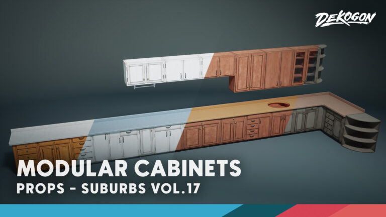 Suburbs VOL.17 – Modular Cabinets (Nanite and Low Poly) download
