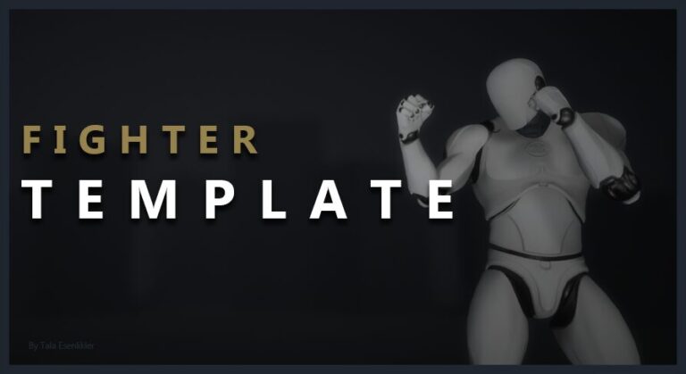 Fighter Template download