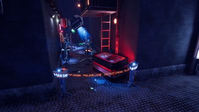 Sci-Fi Crime Scene download