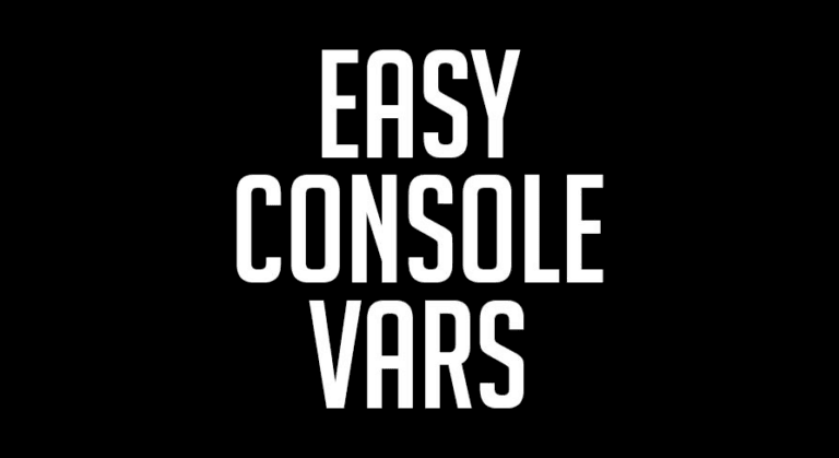 Easy Console Vars download