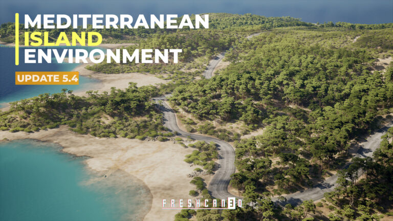 Mediterranean Island Pack (Island Environment – Pine Forest Island – Forest) download