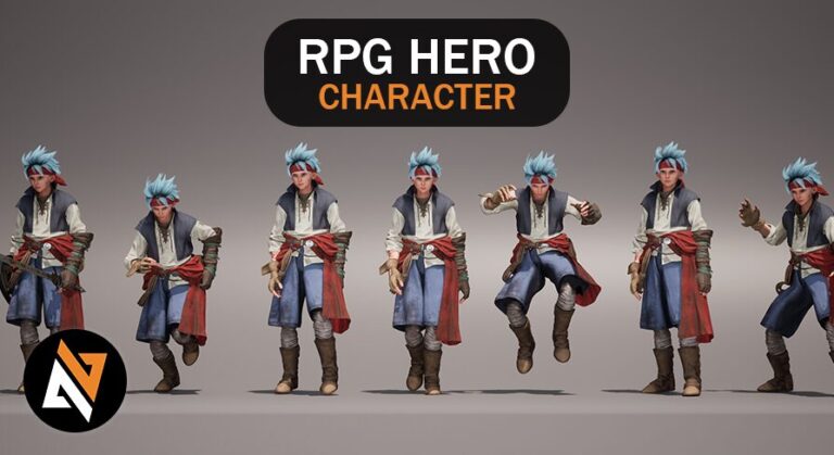 RPG Hero Character download