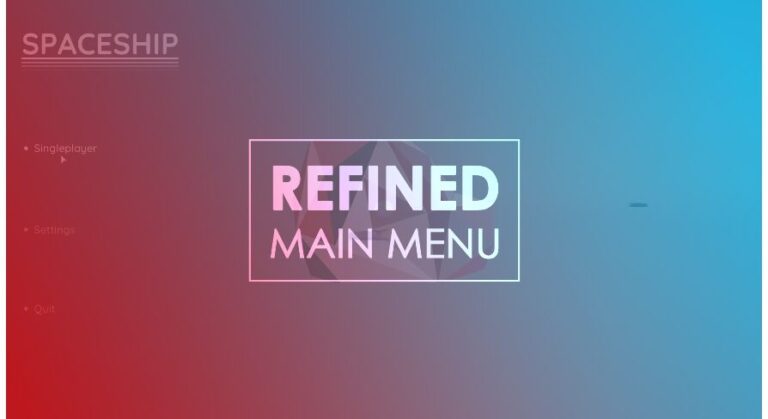 REFINED MAIN MENU download